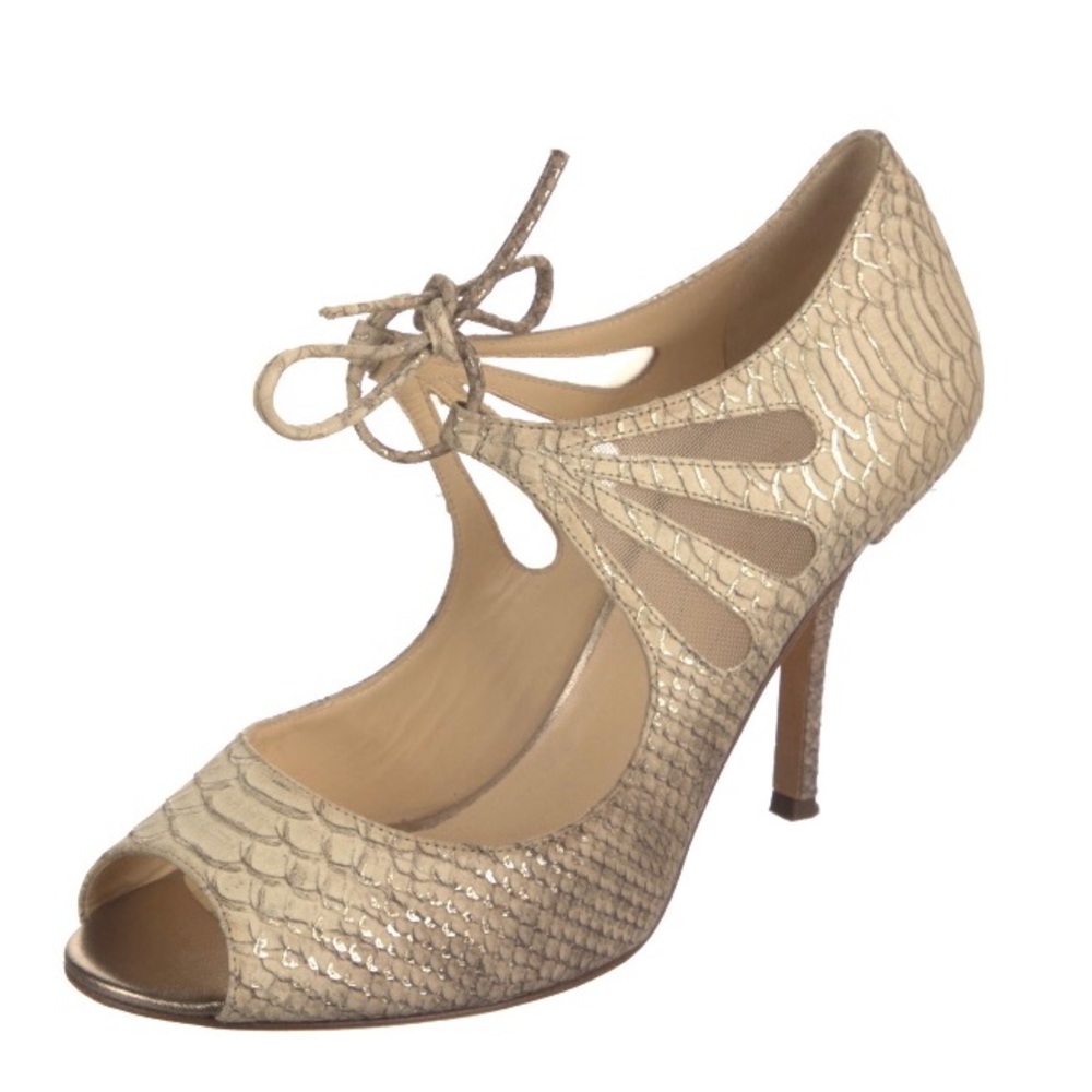 Kate Spade snakeskin pumps